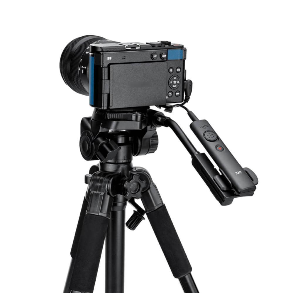 JJC JCC fjernkontroll for Panasonic Lumix S9 G1000D med klämmfeste