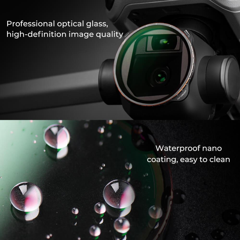 K&F Concept K&F Concept Variabelt ND-filter ND2–ND32 1–5 stopp for DJI Mavic 3/Cine