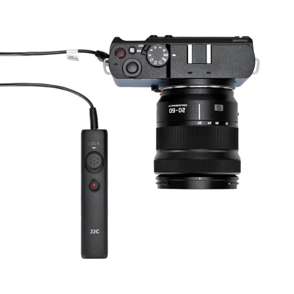 JJC JCC fjernkontroll for Panasonic Lumix S9 G1000D med klämmfeste