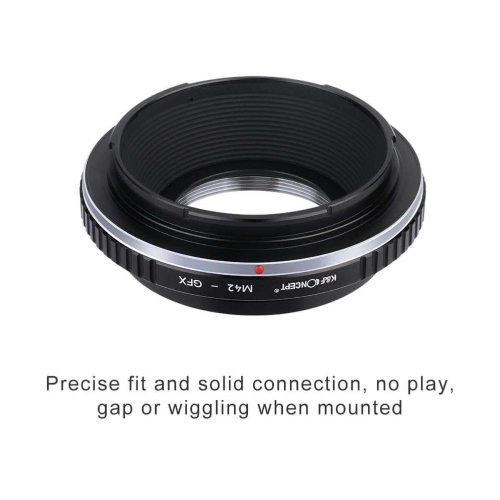 K&F Concept K&F Concept Objektivadapter for M42 objektiv for Fujifilm GFX kamerahus