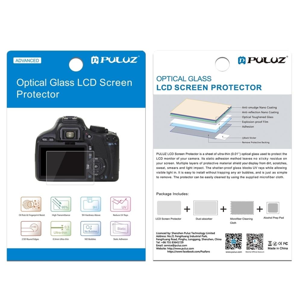 Puluz Puluz Skjermbeskytter for Nikon Z6/Z7 av härdat glass 9H