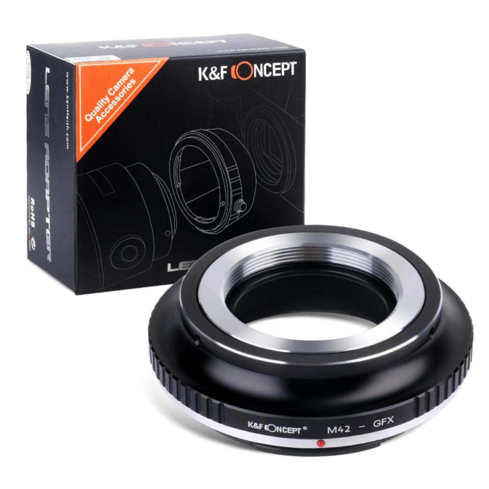 K&F Concept K&F Concept Objektivadapter for M42 objektiv for Fujifilm GFX kamerahus