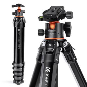 K&F Concept K&F Concept Kamerastativ med Panorama kulehode 177cm 15kg