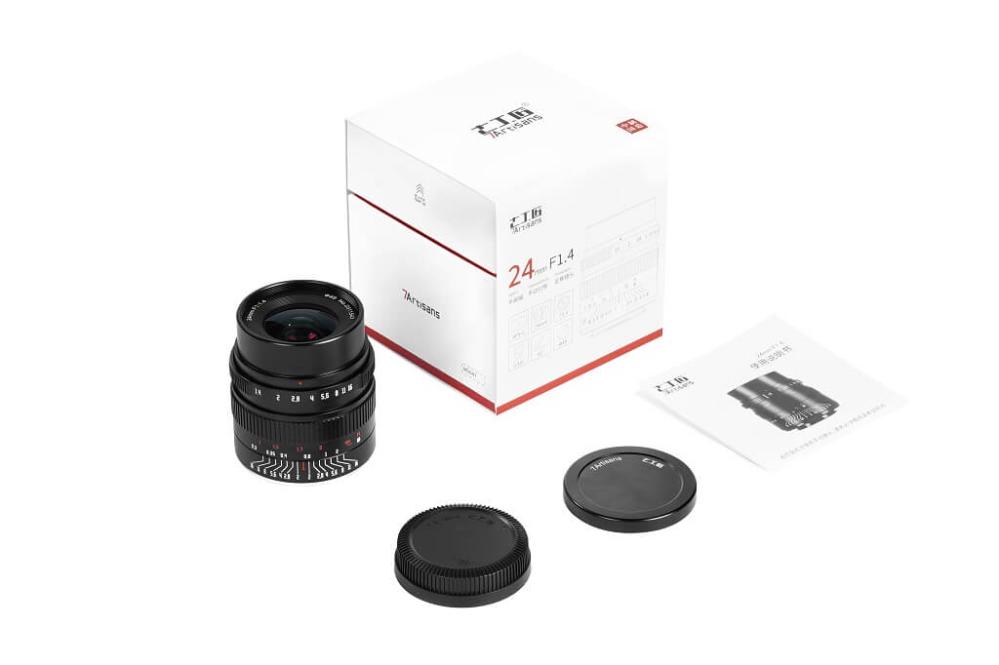  7Artisans 24mm f/1,4 för Canon RF (APS-C) från Kamda – snabb leverans och trygg e-handel