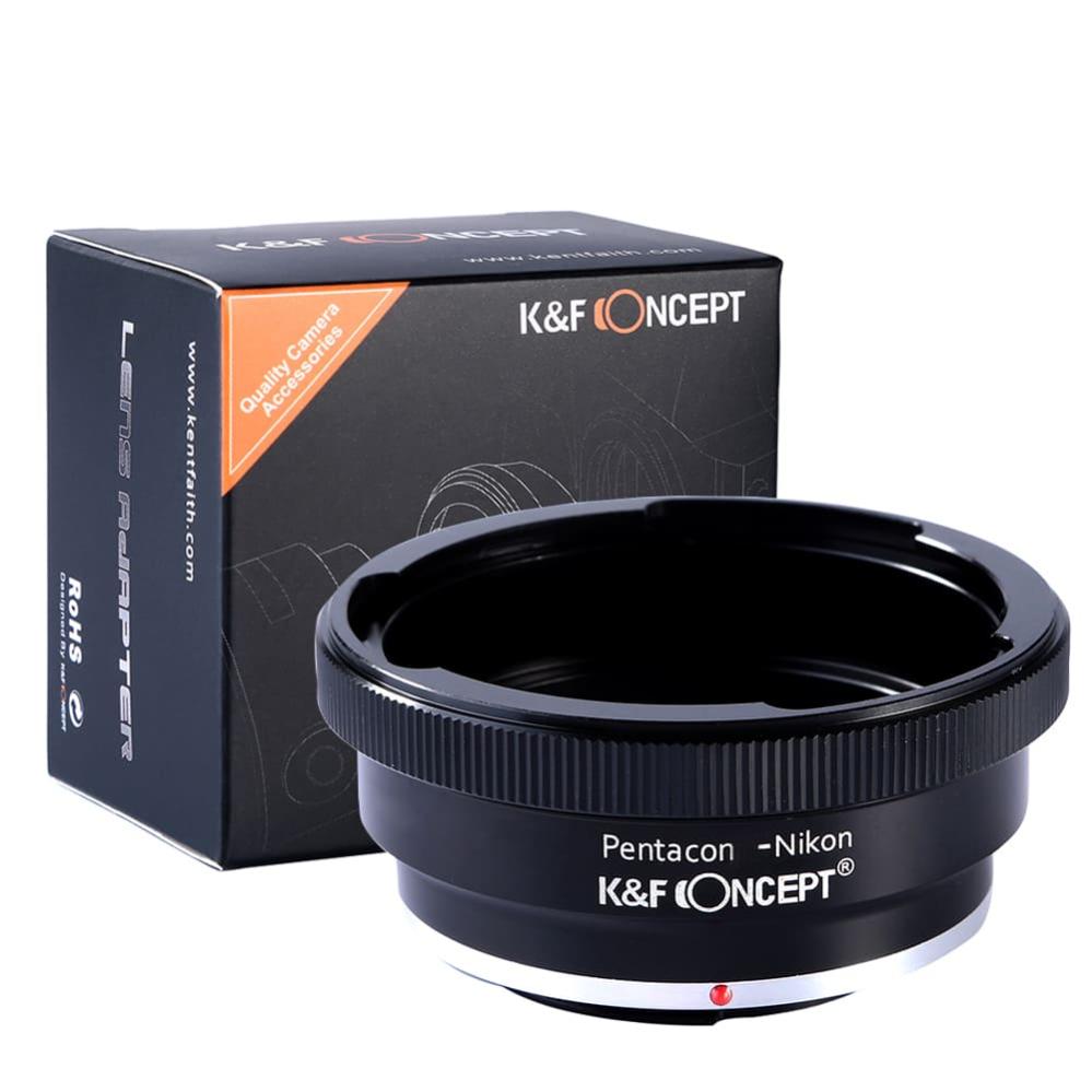 K&F Concept K&F Objektivadapter till Pentacon 6 Kiev 60 objektiv for Nikon F kamerahus