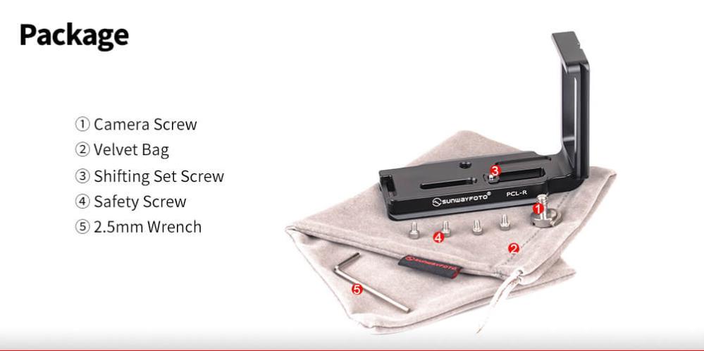 Sunwayfoto Sunwayfoto l-bracket for Canon EOS R