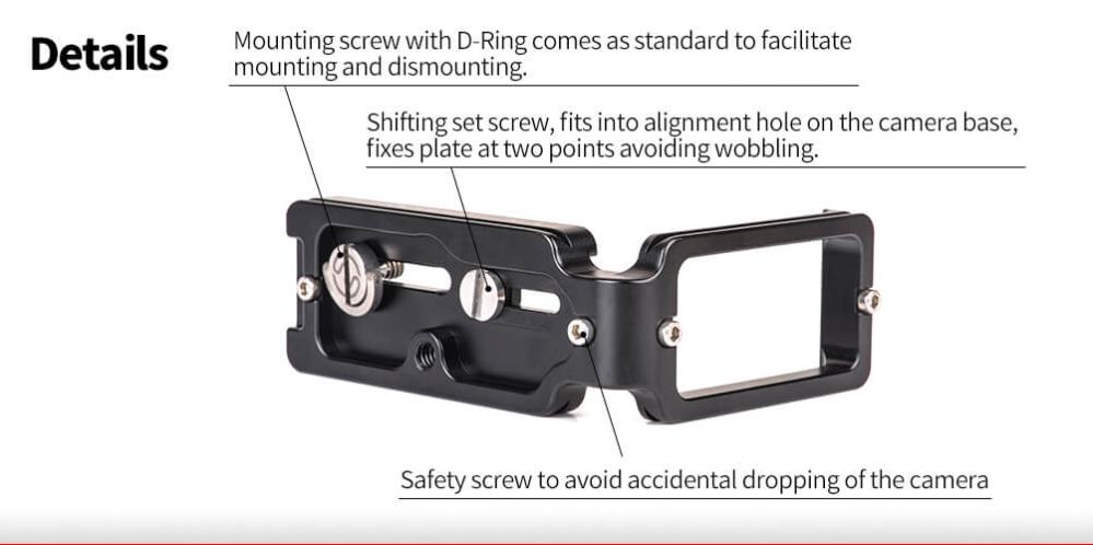 Sunwayfoto Sunwayfoto l-bracket for Canon EOS R