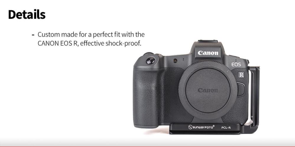 Sunwayfoto Sunwayfoto l-bracket for Canon EOS R