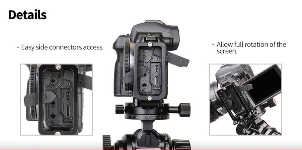 Sunwayfoto Sunwayfoto l-bracket for Canon EOS R
