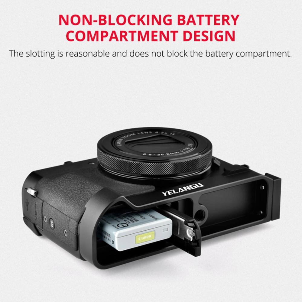 YELANGU Yelangu bracket for Canon g7x2/ g7x23