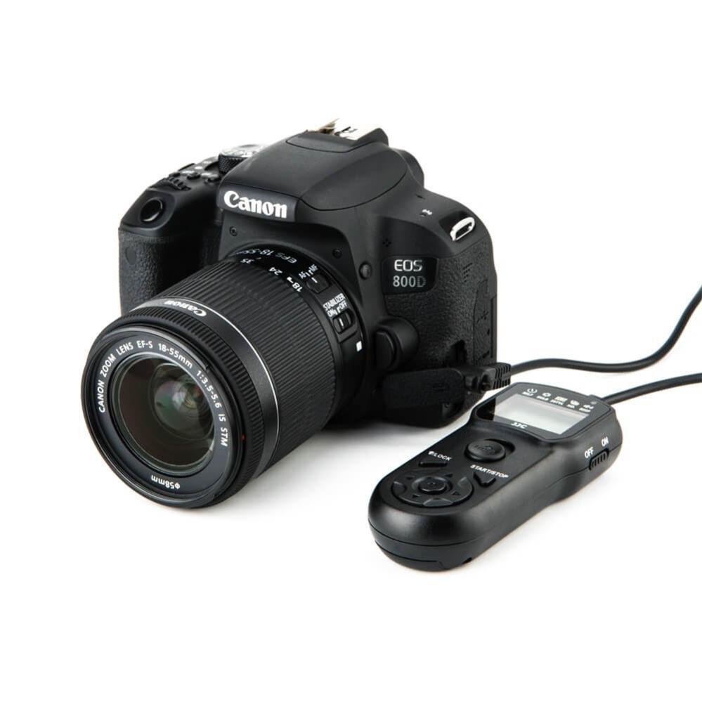 JJC JJC TM-C Multifunktionell timer-fjernkontroll for Canon