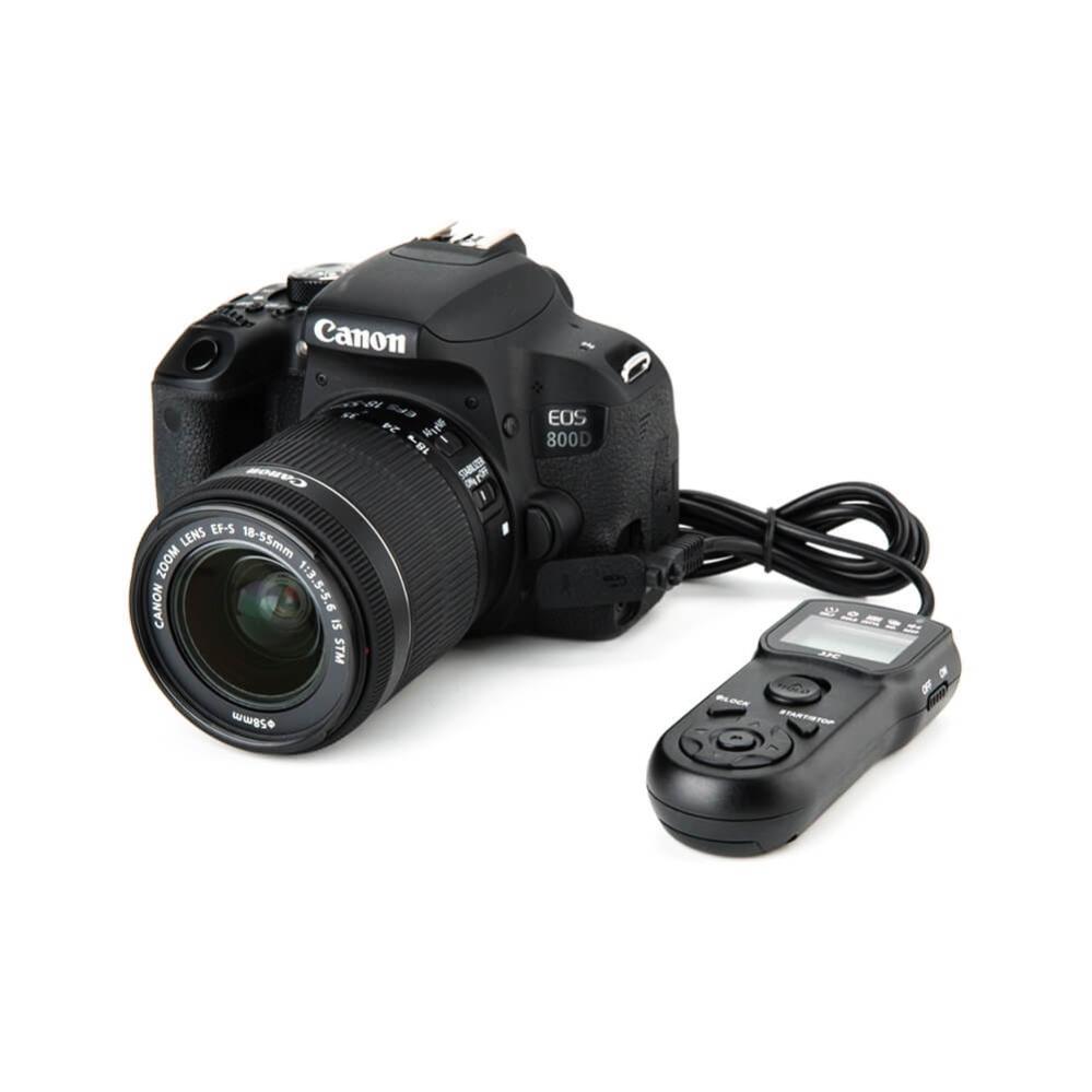 JJC JJC TM-C Multifunktionell timer-fjernkontroll for Canon