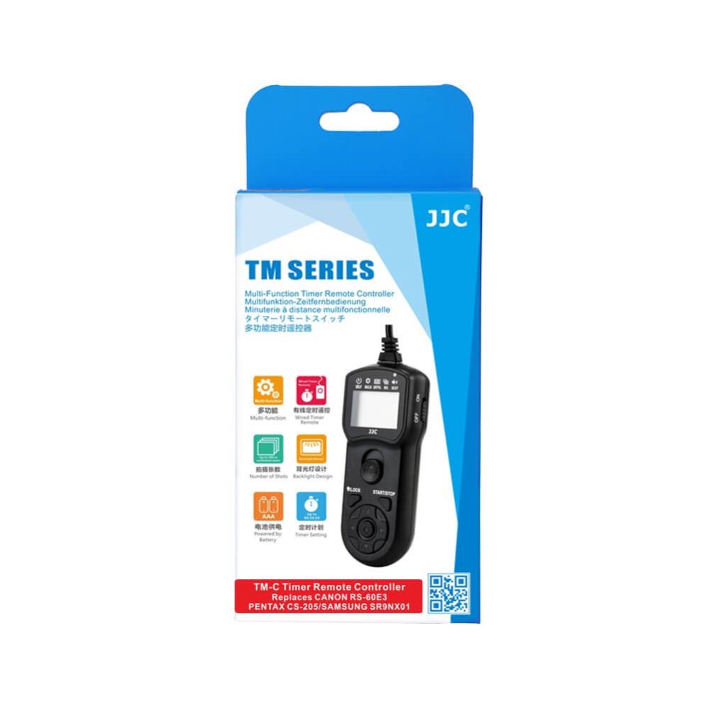 JJC JJC TM-C Multifunktionell timer-fjernkontroll for Canon