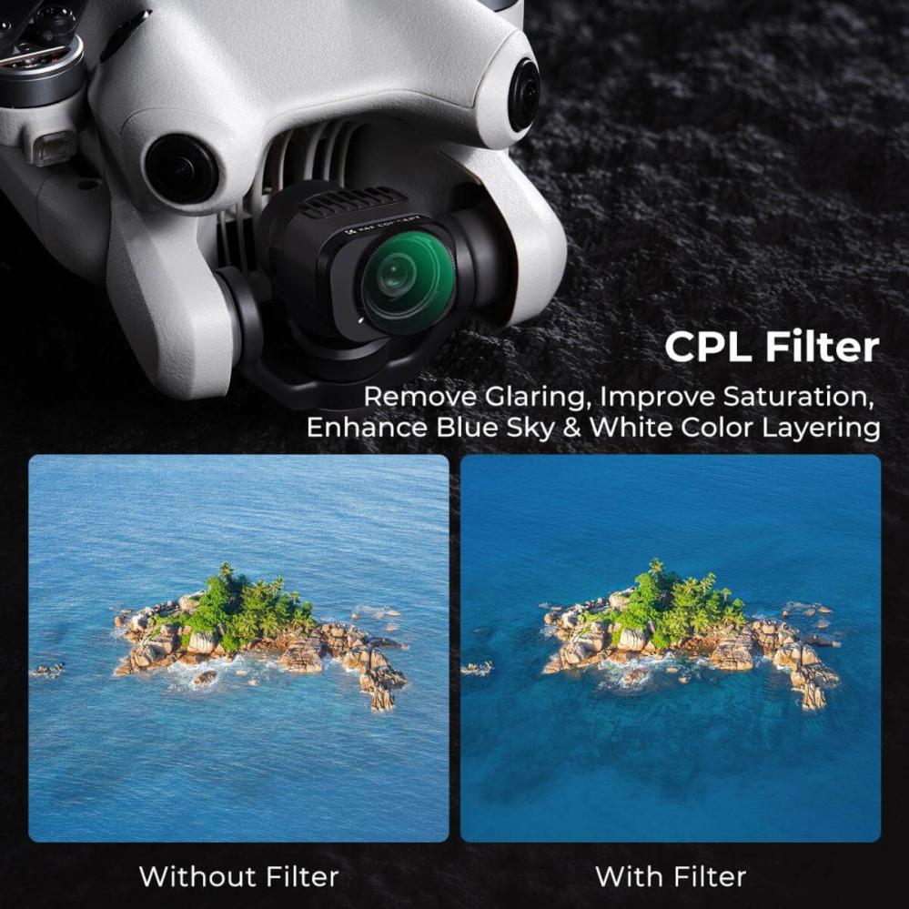 K&F Concept K&F Concept Filtersett 4 stk UV+CPL+ND2-32+ND32-512 for DJI Mini 4 Pro