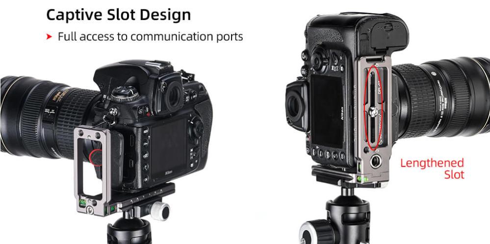 Sunwayfoto Sunwayfoto l-bracket universal for systemkameraer Arca Swiss qd-hål