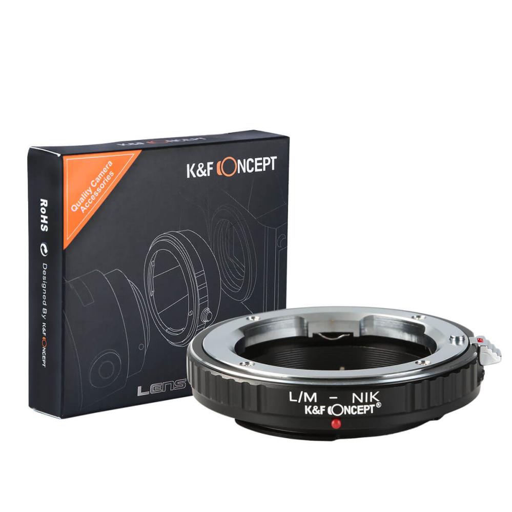 K&F Concept K&F Concept Objektivadapter till Leica M objektiv for Nikon kamerahus