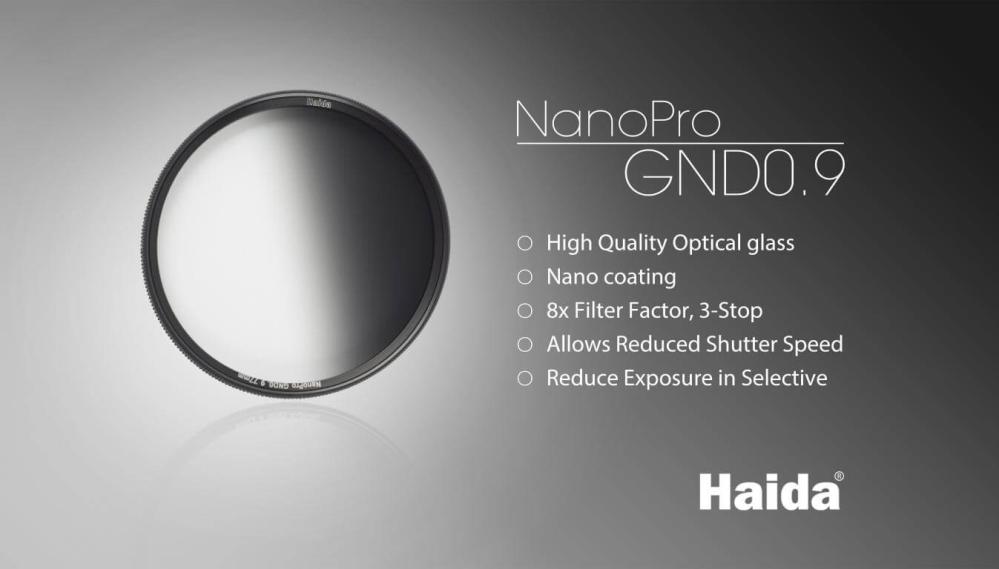 Haida Haida NanoPro mykt halvtone ND8-filter