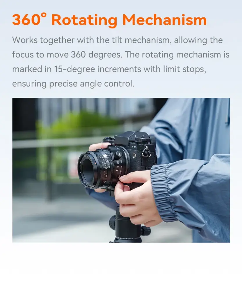 TTArtisan TTArtisan Tilt 50mm f/1.4 objektiv Fullformat for Sony E