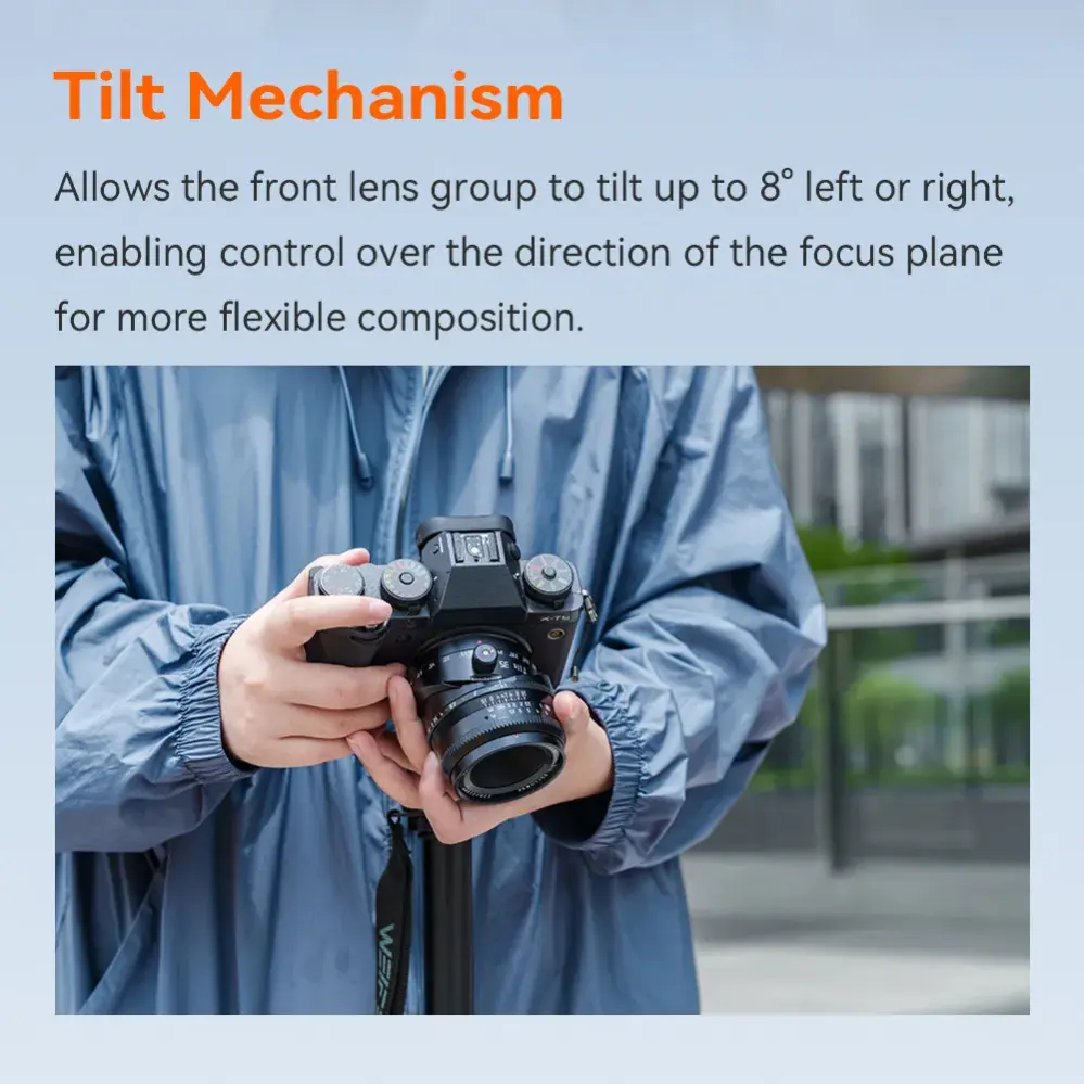 TTArtisan TTArtisan Tilt 50mm f/1.4 objektiv Fullformat for Sony E