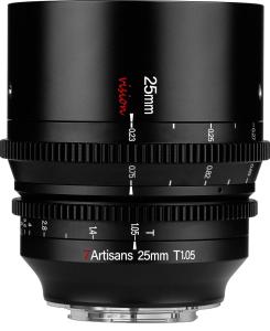 7Artisans 7Artisans 25mm T1.05 Vision Cinema objektiv APS-C for Micro 4/3
