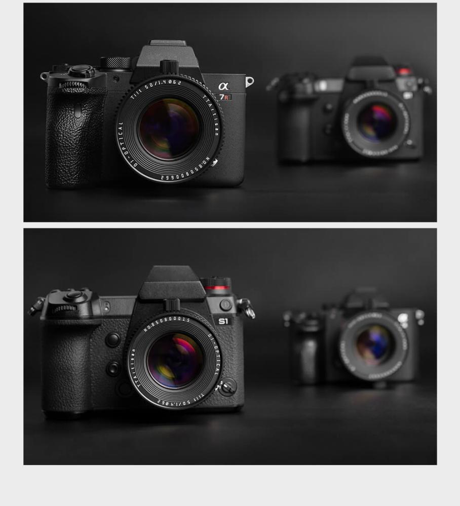 TTArtisan TTArtisan Tilt 50mm f/1.4 objektiv Fullformat for Fujifilm X