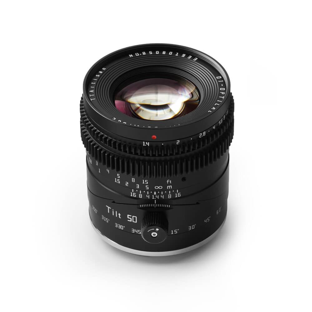 TTArtisan TTArtisan Tilt 50mm f/1.4 objektiv Fullformat for Fujifilm X