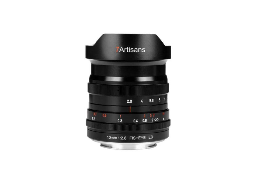 7Artisans 7Artisans 10mm f/2.8 Fullformat Fisheye-objektiv for Canon EOS RF