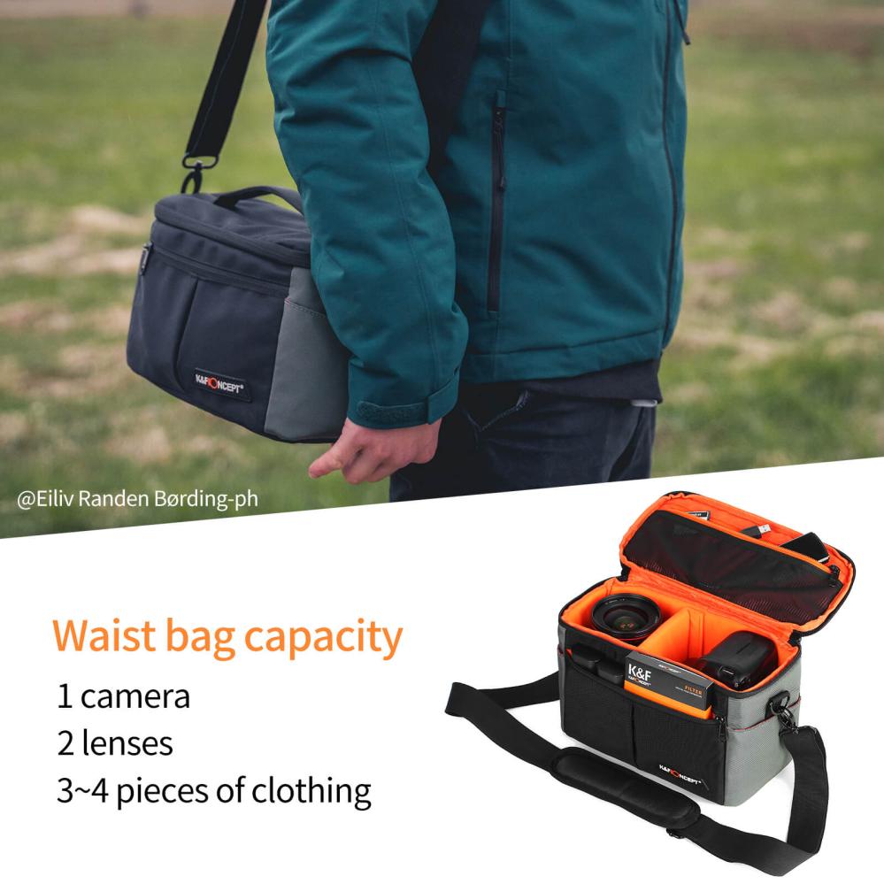K&F Concept K&f concept kameraryggsekk pro 33 liter med hoftebelte