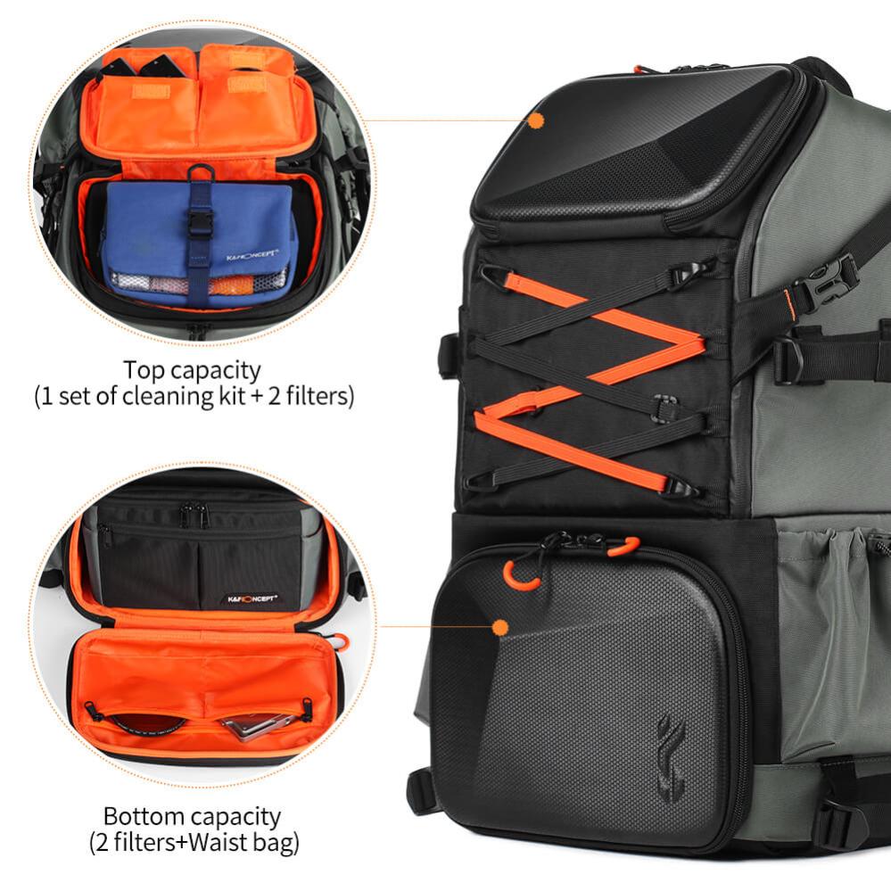 K&F Concept K&f concept kameraryggsekk pro 33 liter med hoftebelte