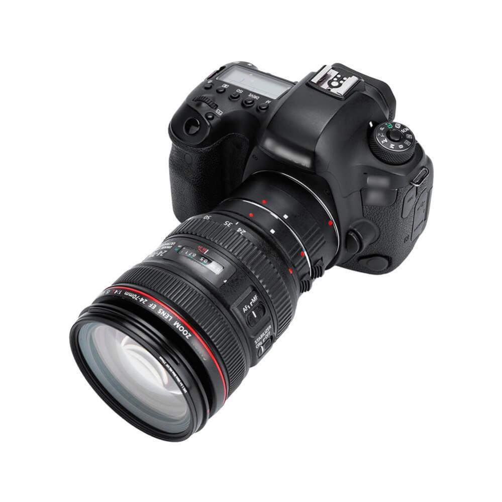 JJC JJC AET-CS2 Mellomringer automatisk 12mm 25mm for Canon EOS