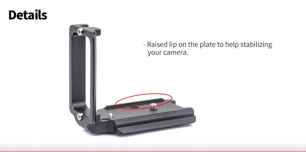Sunwayfoto Sunwayfoto l-bracket for Fujifilm X-T3