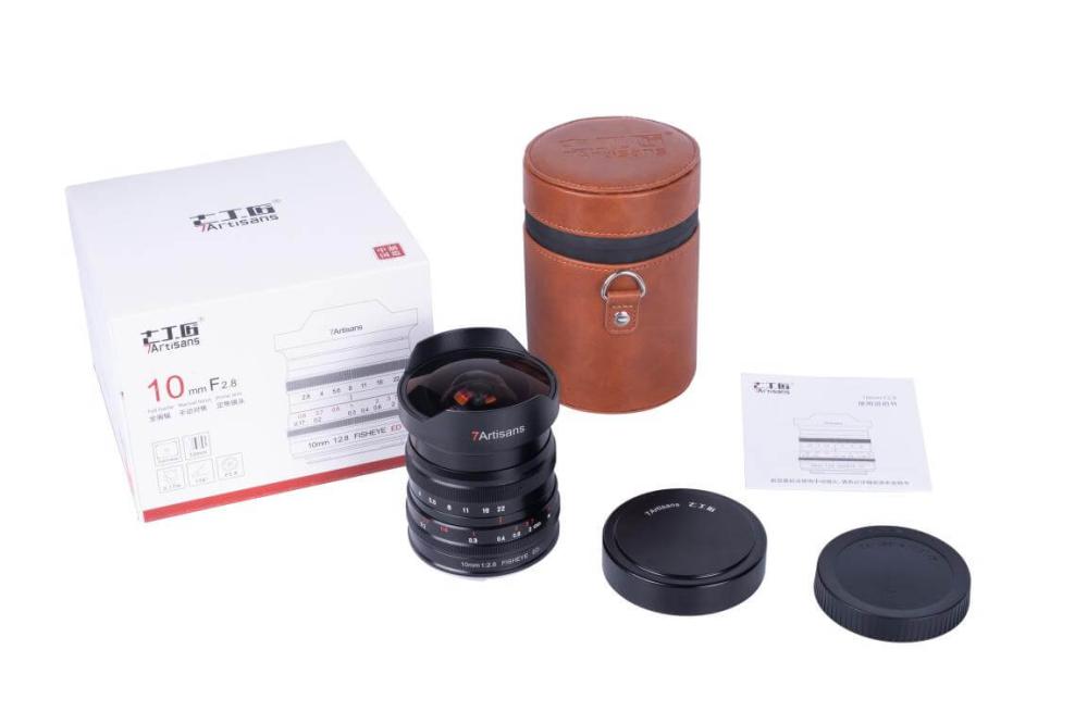 7Artisans 7Artisans 10mm f/2.8 Fullformat Fisheye-objektiv for Canon EOS RF
