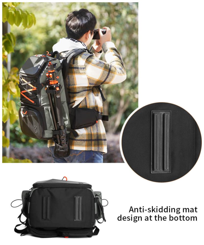 K&F Concept K&f concept kameraryggsekk pro 33 liter med hoftebelte