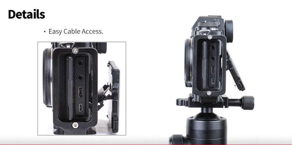 Sunwayfoto Sunwayfoto l-bracket for Fujifilm X-T3