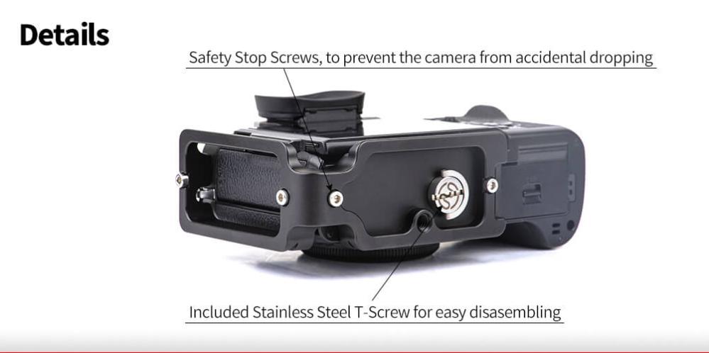 Sunwayfoto Sunwayfoto l-bracket for Fujifilm X-T3