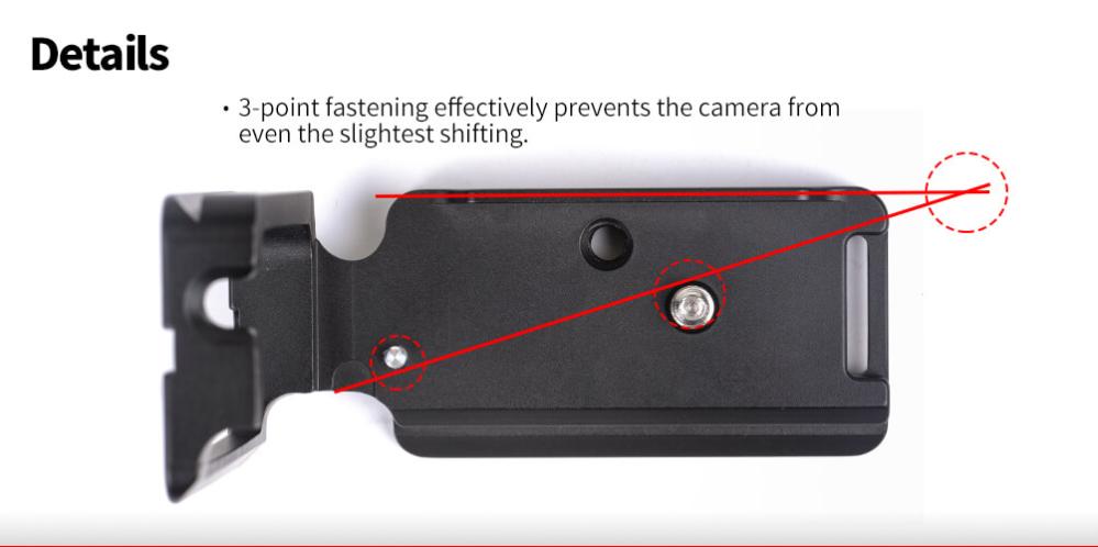 Sunwayfoto Sunwayfoto l-bracket for Fujifilm X-T3