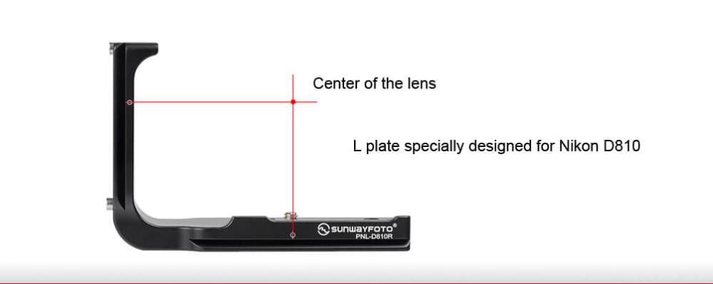 Sunwayfoto Sunwayfoto l-bracket for Nikon D810/D800/D800e