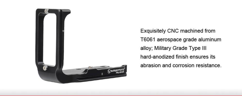 Sunwayfoto Sunwayfoto l-bracket for Nikon D810/D800/D800e