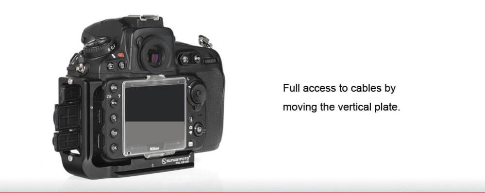 Sunwayfoto Sunwayfoto l-bracket for Nikon D810/D800/D800e