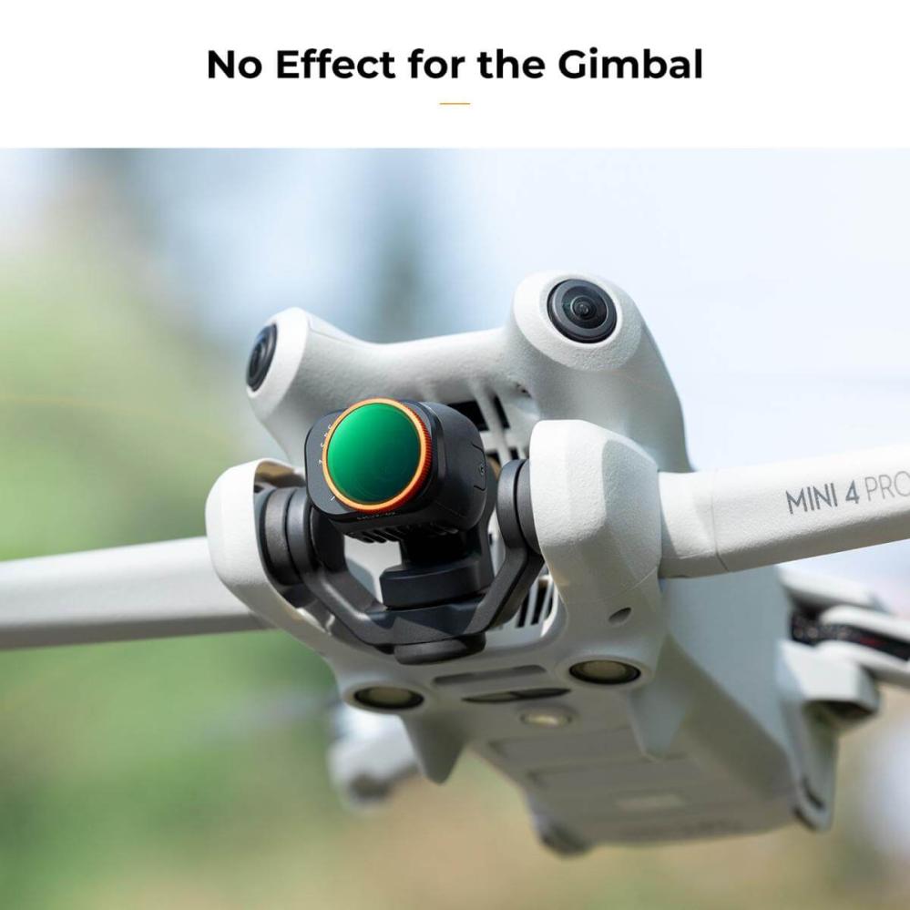 K&F Concept K&F Concept Variabelt ND-filter ND2–ND32 1–5 stopp for DJI Mini 4 Pro