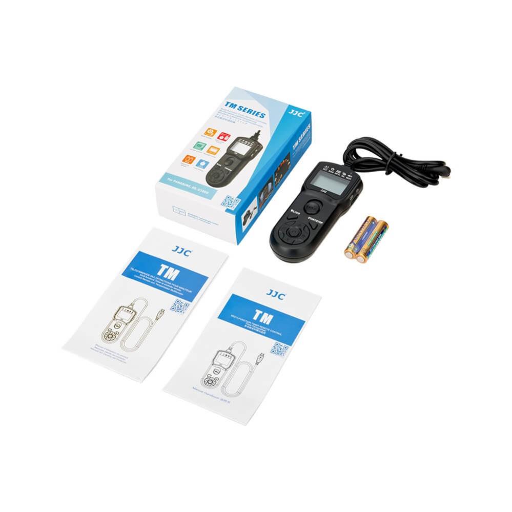 JJC JJC TM-D2 Multifunktionell timer-fjernkontroll for Lumix S9, G100D