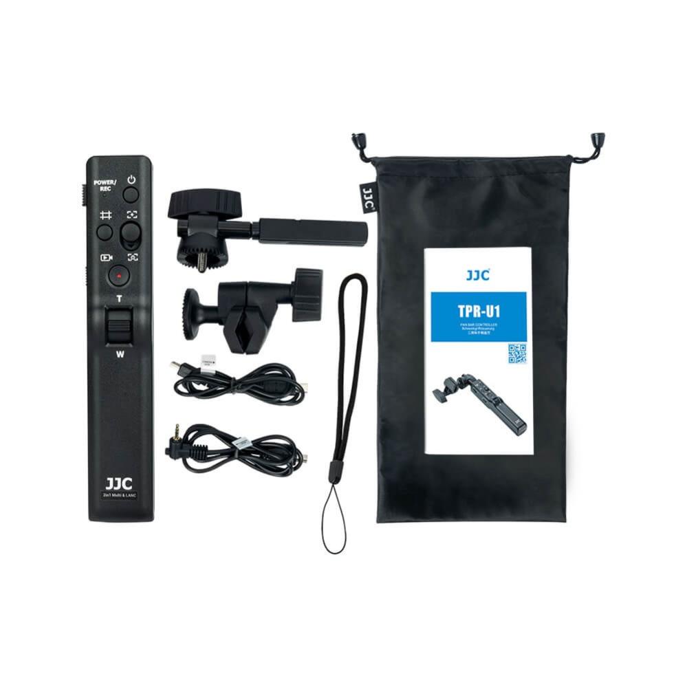 JJC JJC Stativfjernkontroll for Sony/Canon med multiterminal/LANC
