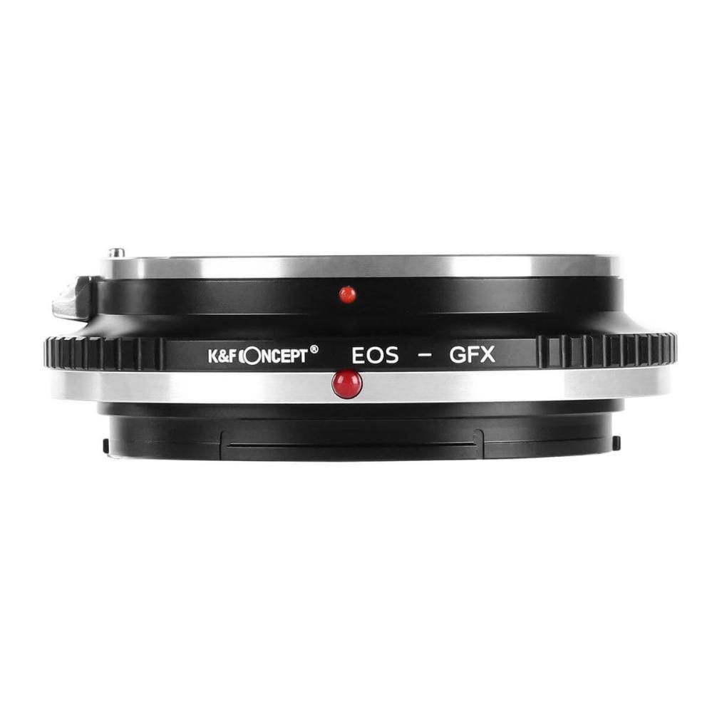K&F Concept K&F Concept Objektivadapter for EF-objektiv for Fujifilm GFX kamerahus