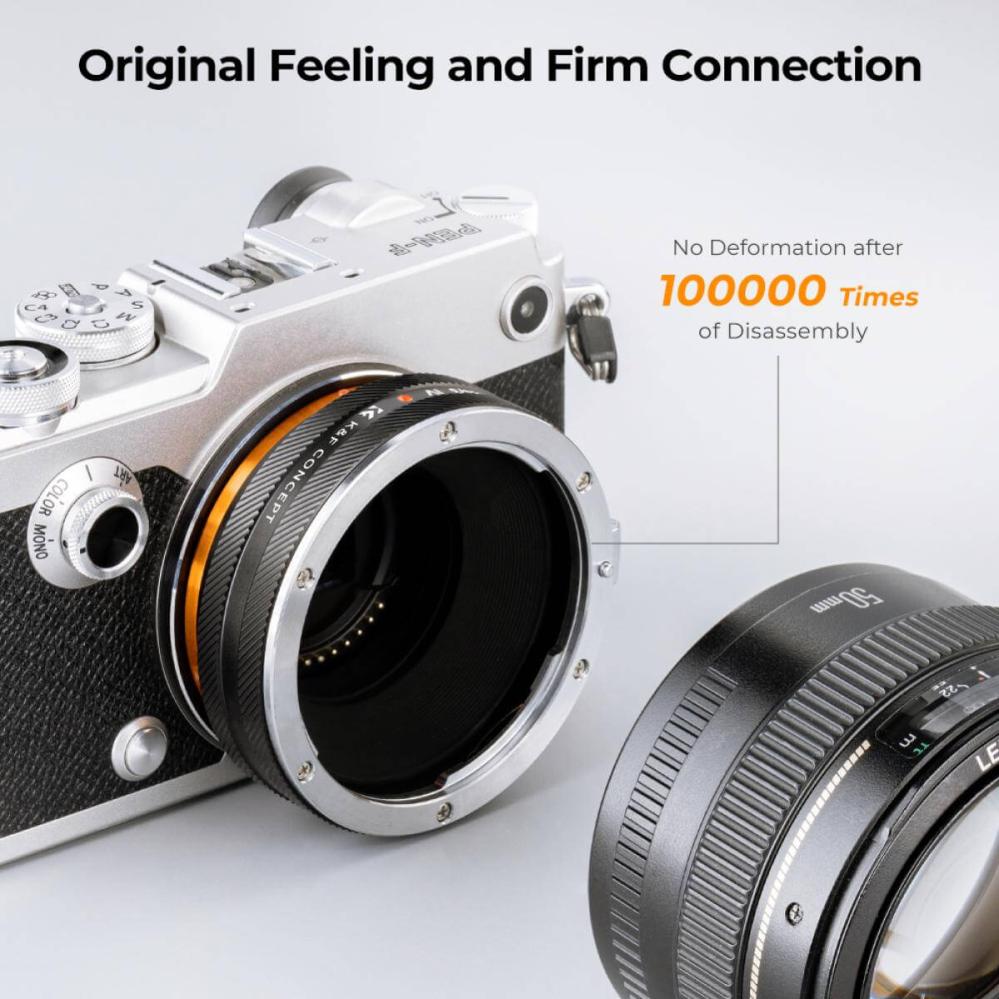 K&F Concept K&F Concept Objektivadapter IV Pro till Canon EF-objektiv for Micro 4/3