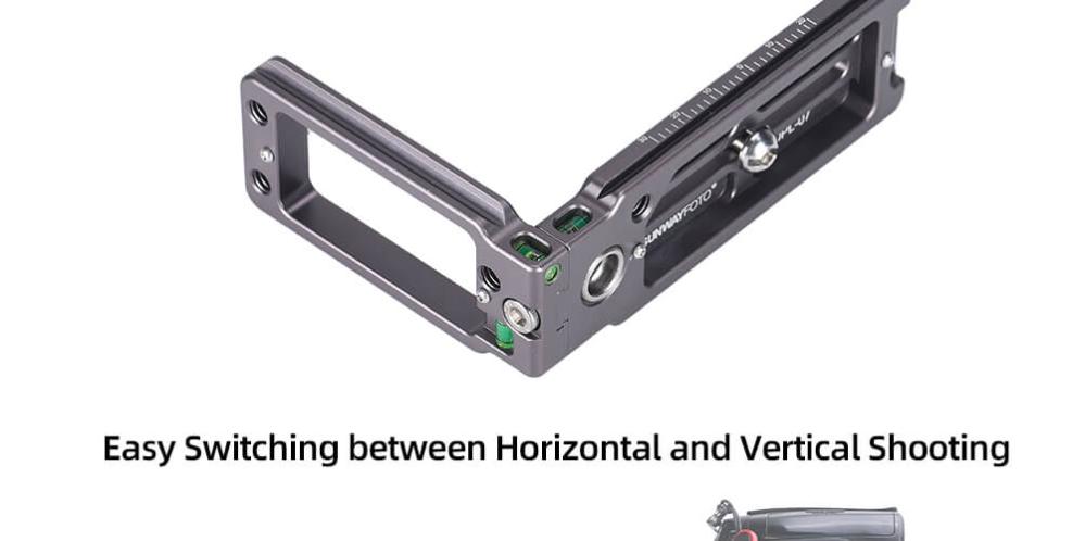 Sunwayfoto Sunwayfoto l-bracket universal for systemkameraer Arca Swiss qd-hål