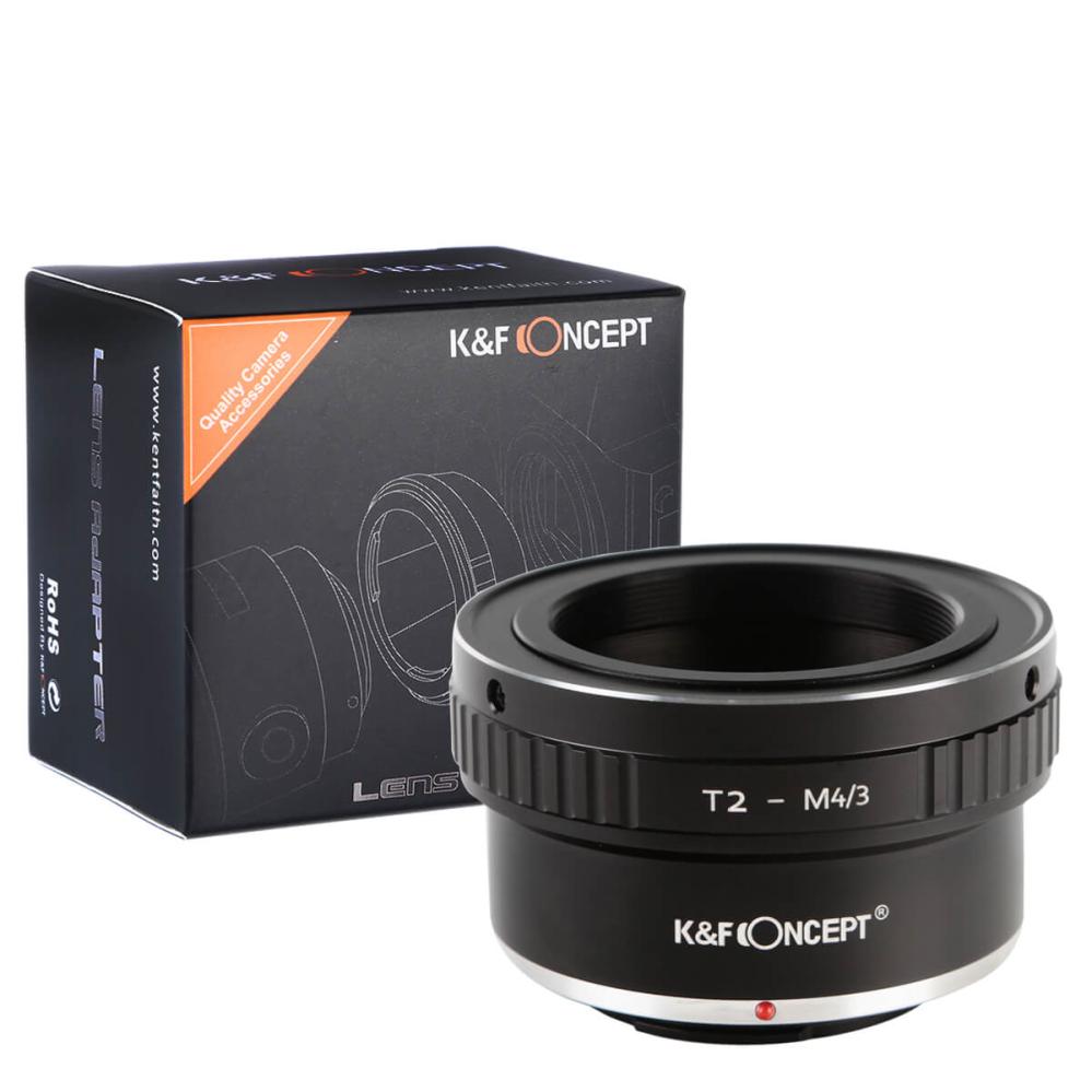 K&F Concept K&F Concept Objektivadapter till T2 for Micro 4/3 kamerahus