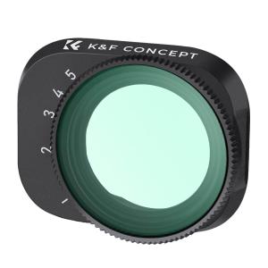 K&F Concept K&F Concept Variabelt ND-filter ND2–ND32 1–5 stopp for DJI Mini 3 Pro og Mini 3