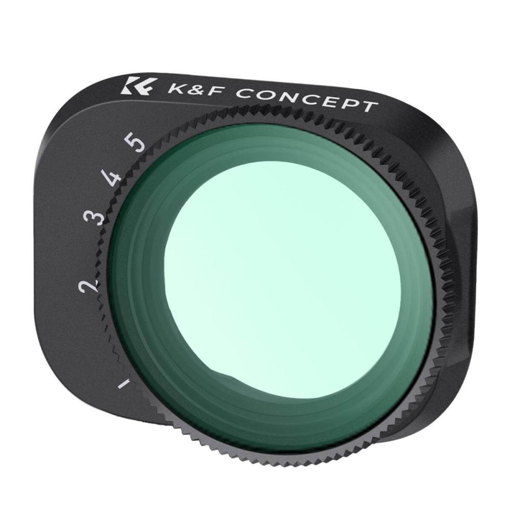 K&F Concept K&F Concept Variabelt ND-filter ND2–ND32 1–5 stopp for DJI Mini 3 Pro og Mini 3