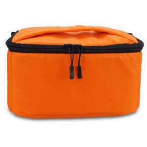 Unbranded Innerveske for kamera & optik med handtag 26x15x14cm Orange