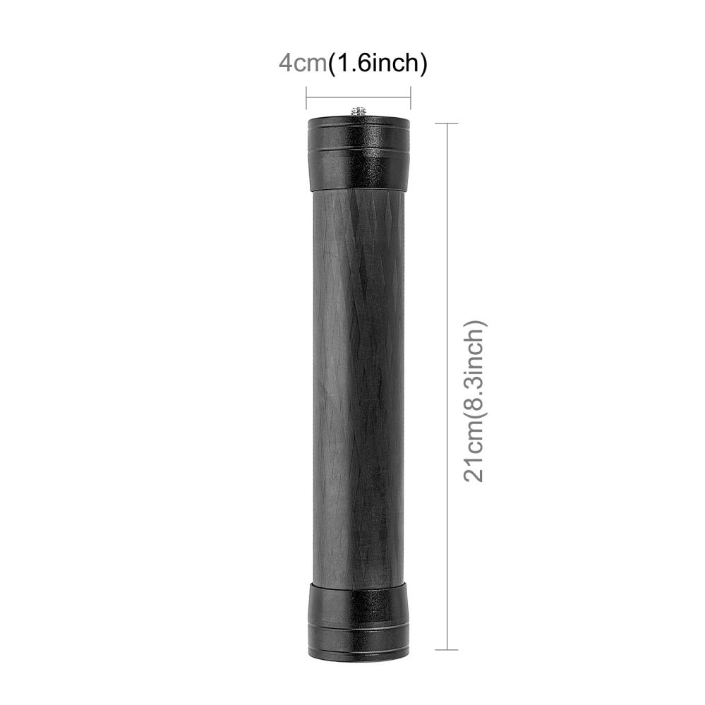 Puluz Puluz stativforlengelse 21 cm karbonfiber for DJI / MOZA / Feiyu V2 / Zhiyun G5